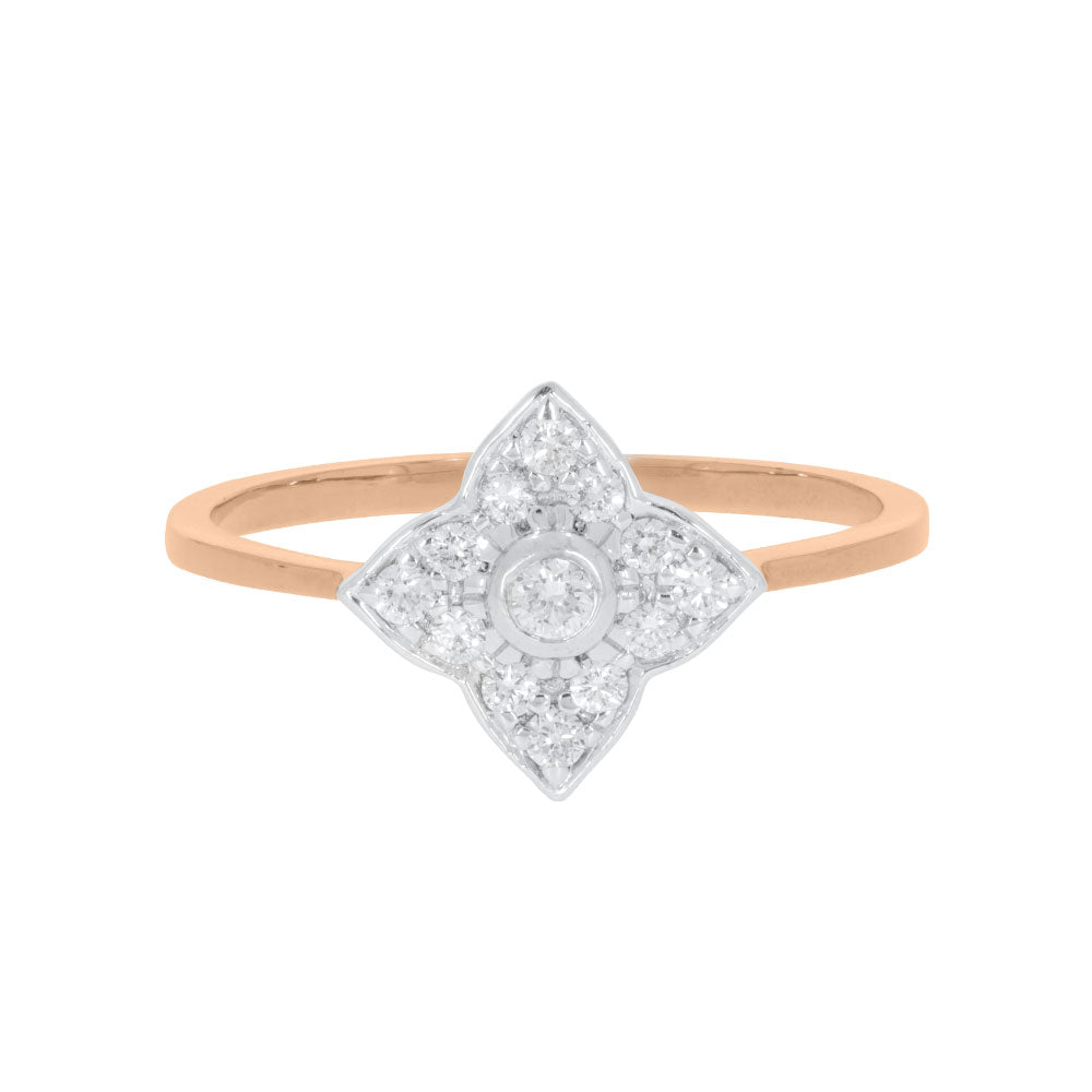 Moonlit Whisper Diamond Ring