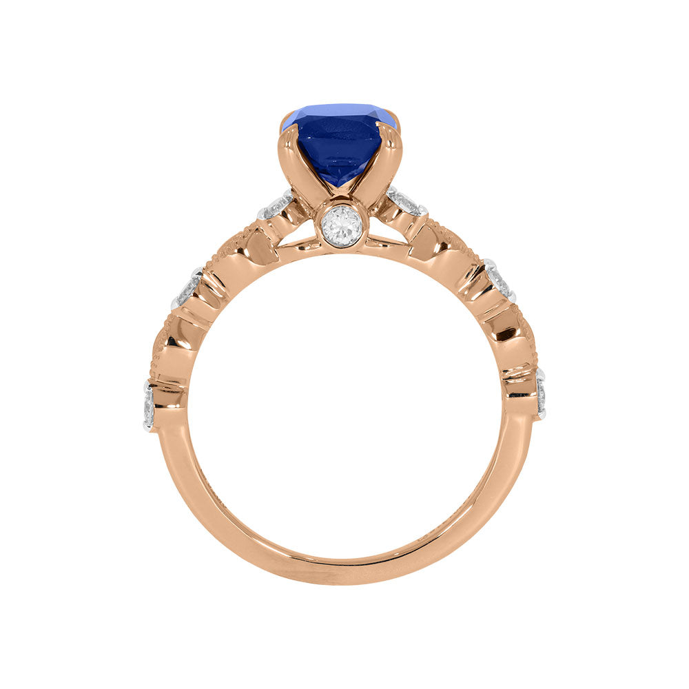 Indigo Queen Ring