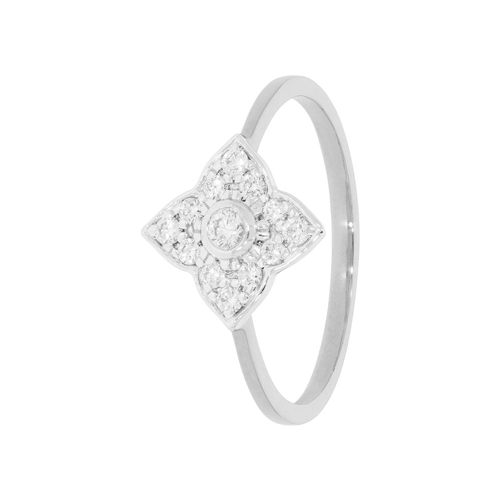 Moonlit Whisper Diamond Ring