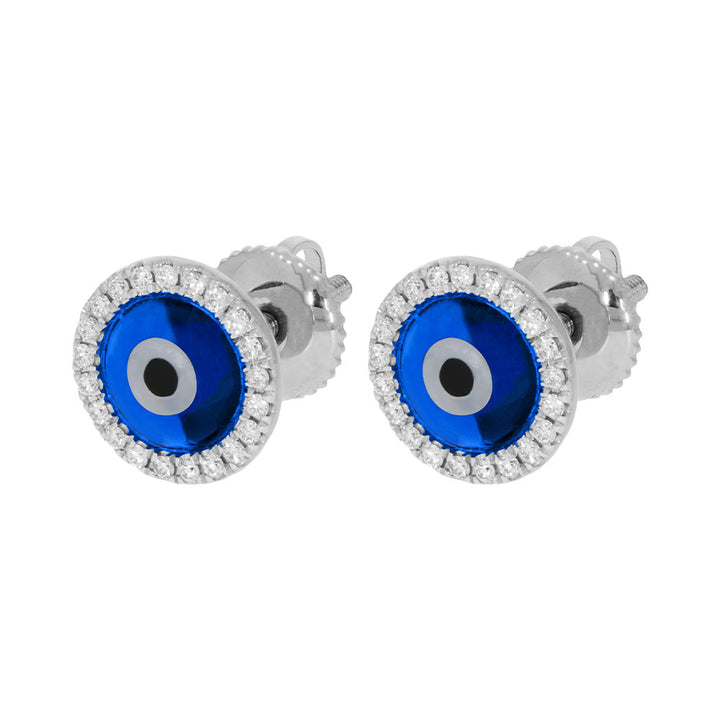 Aventurine Evil Eye Elegance Earrings