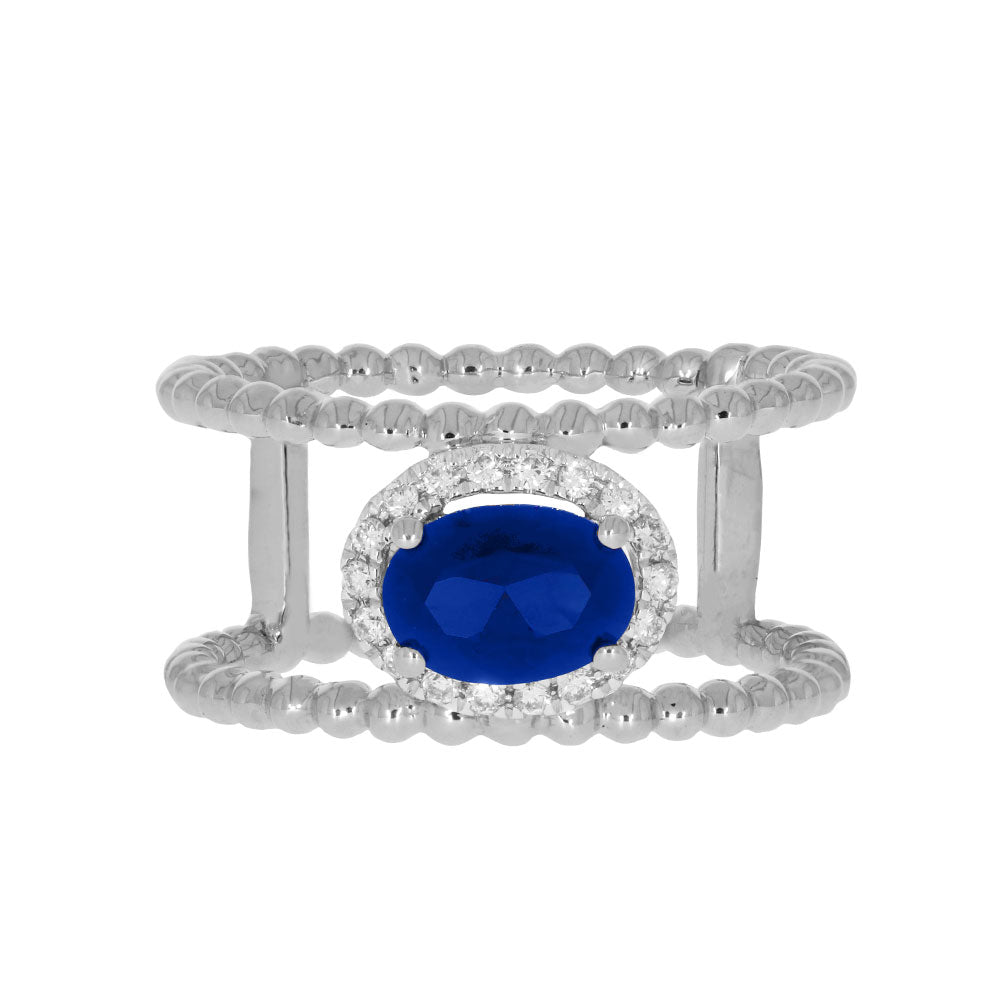 Midnight Flare Ring