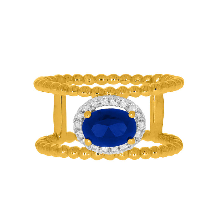Midnight Flare Ring