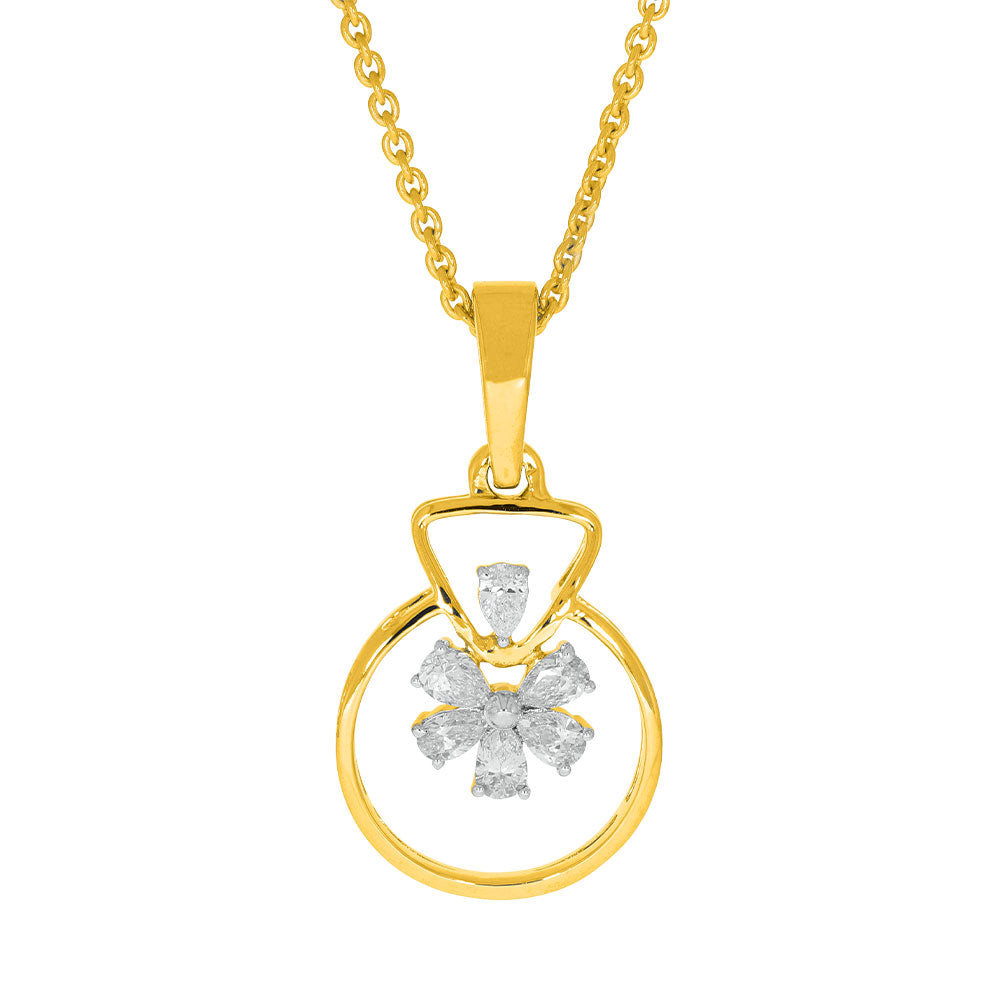 Celestial Diamond Sanctuary Pendant