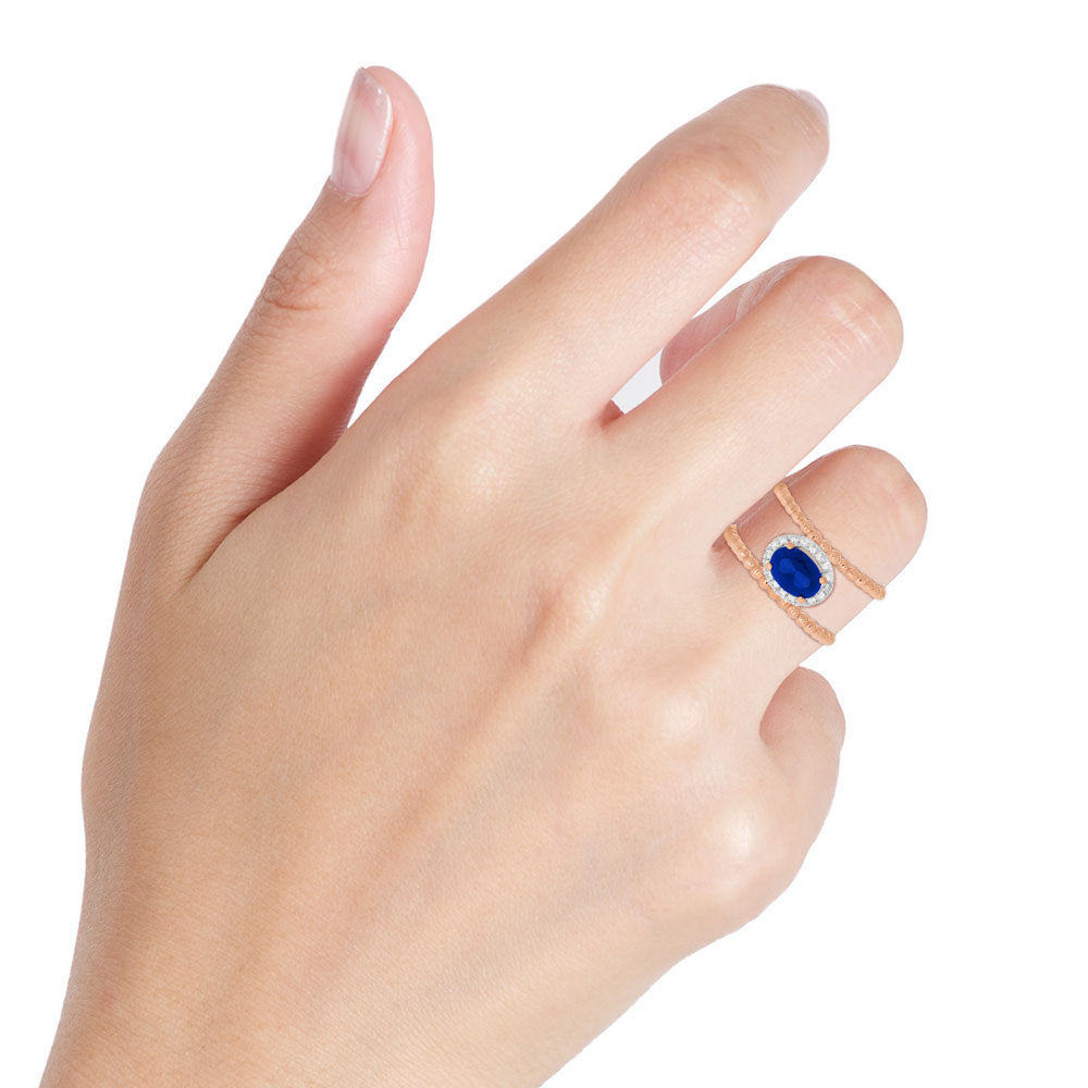 Midnight Flare Ring