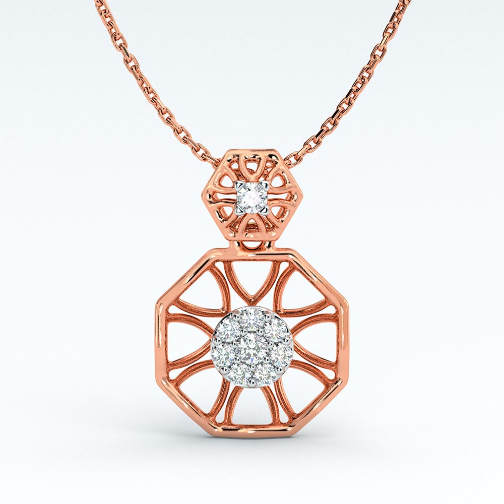 Eternal Diamond Medallion Pendant