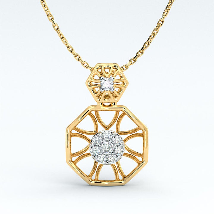 Eternal Diamond Medallion Pendant