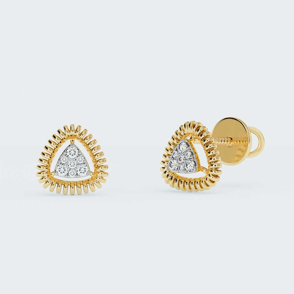 Dew Drop Diamond Earrings