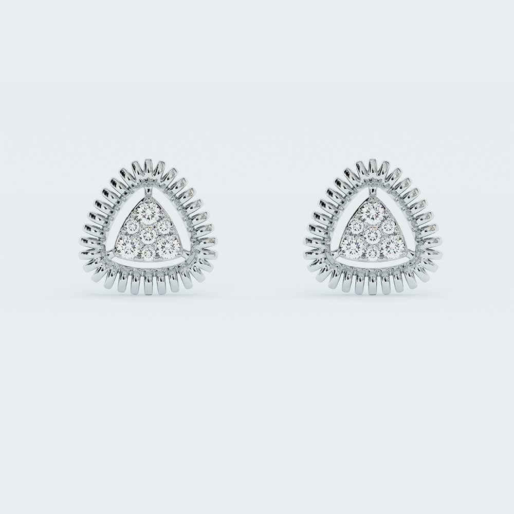 Dew Drop Diamond Earrings