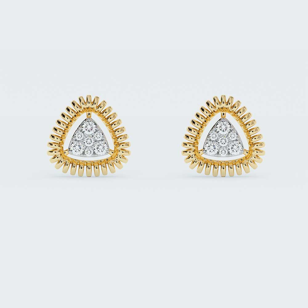 Dew Drop Diamond Earrings